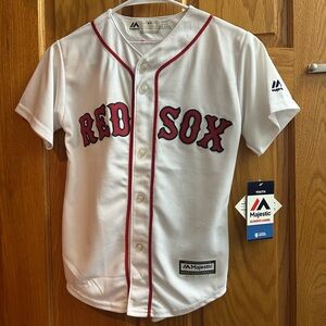 Youth Boston Red Sox Majestic jersey size Small NWT